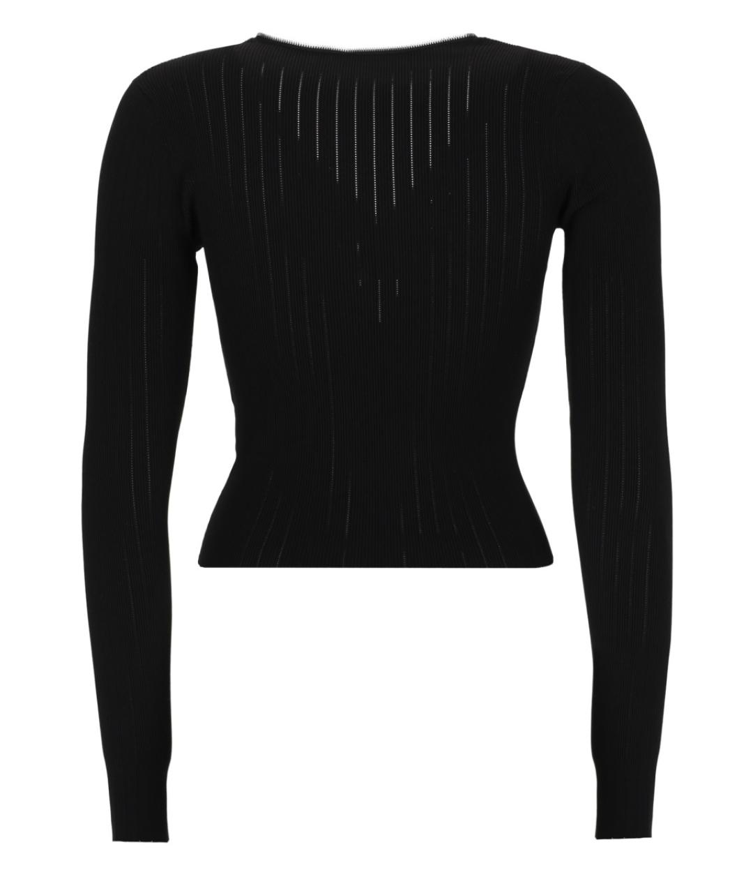 ALEXANDER WANG Черный полиамидовый кардиган, фото 2