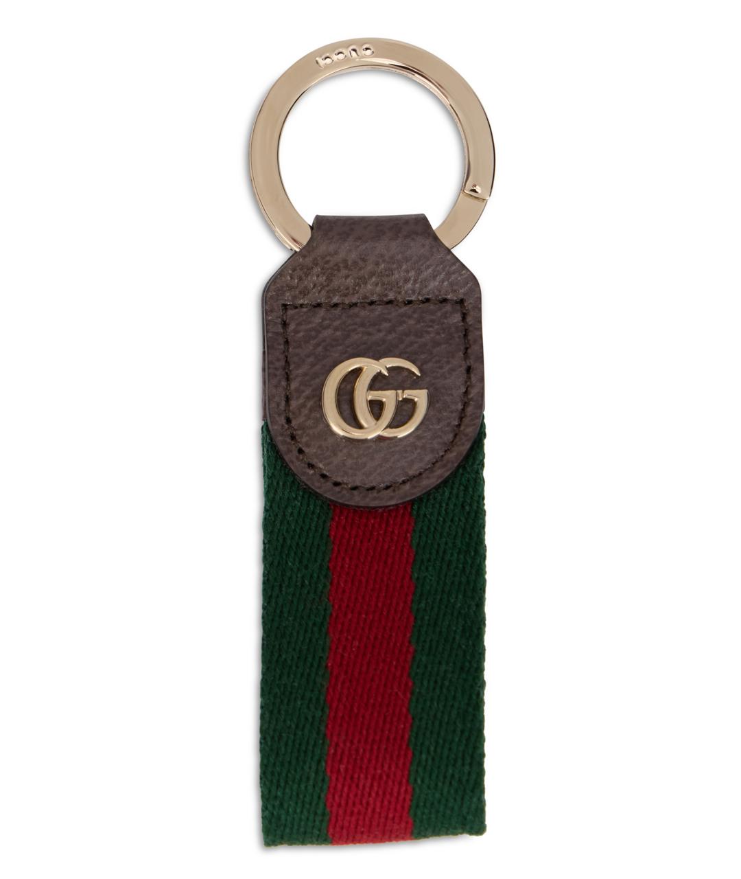 GUCCI Коричневый брелок, фото 2