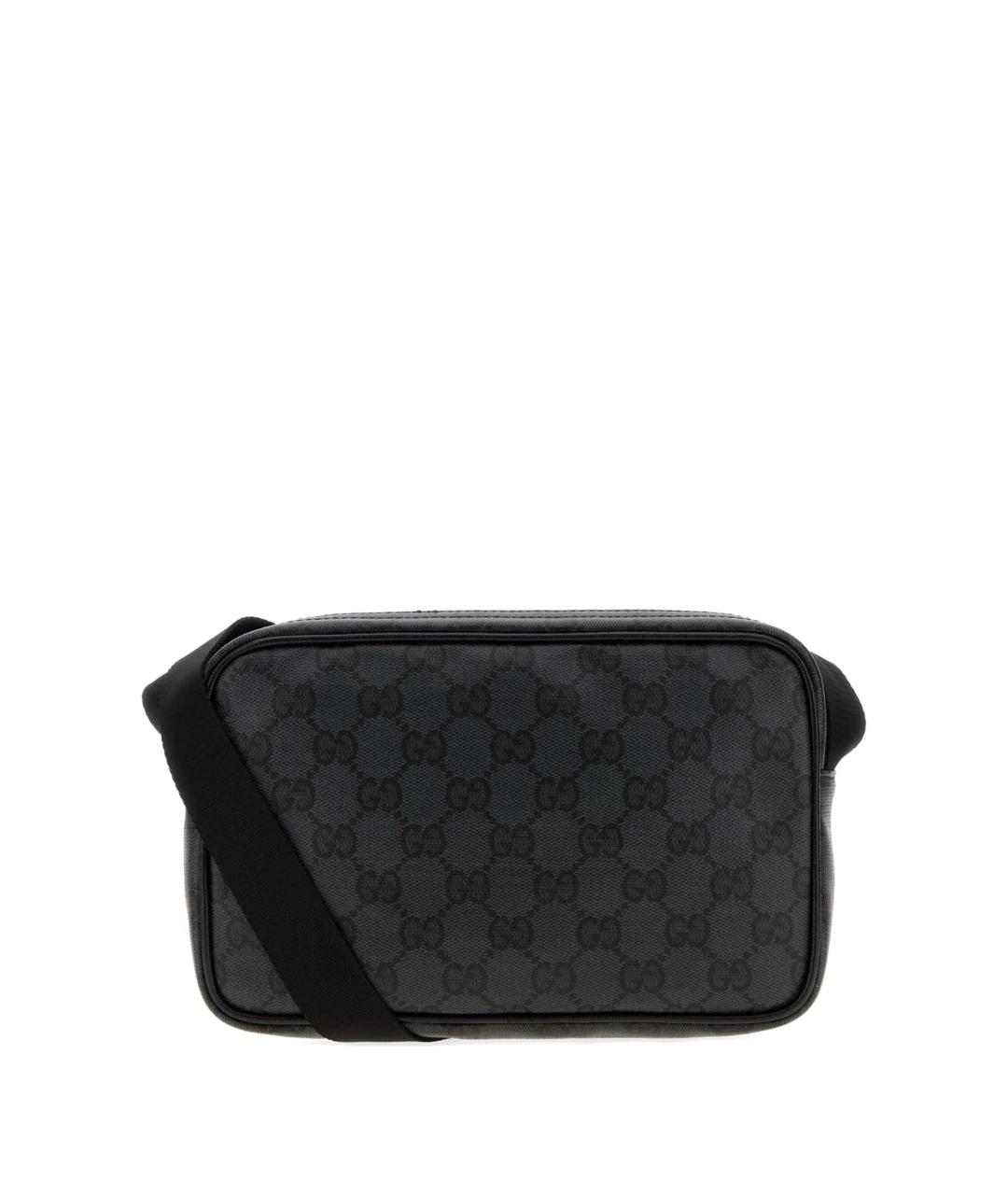 GUCCI Черная хлопковая сумка через плечо, фото 2