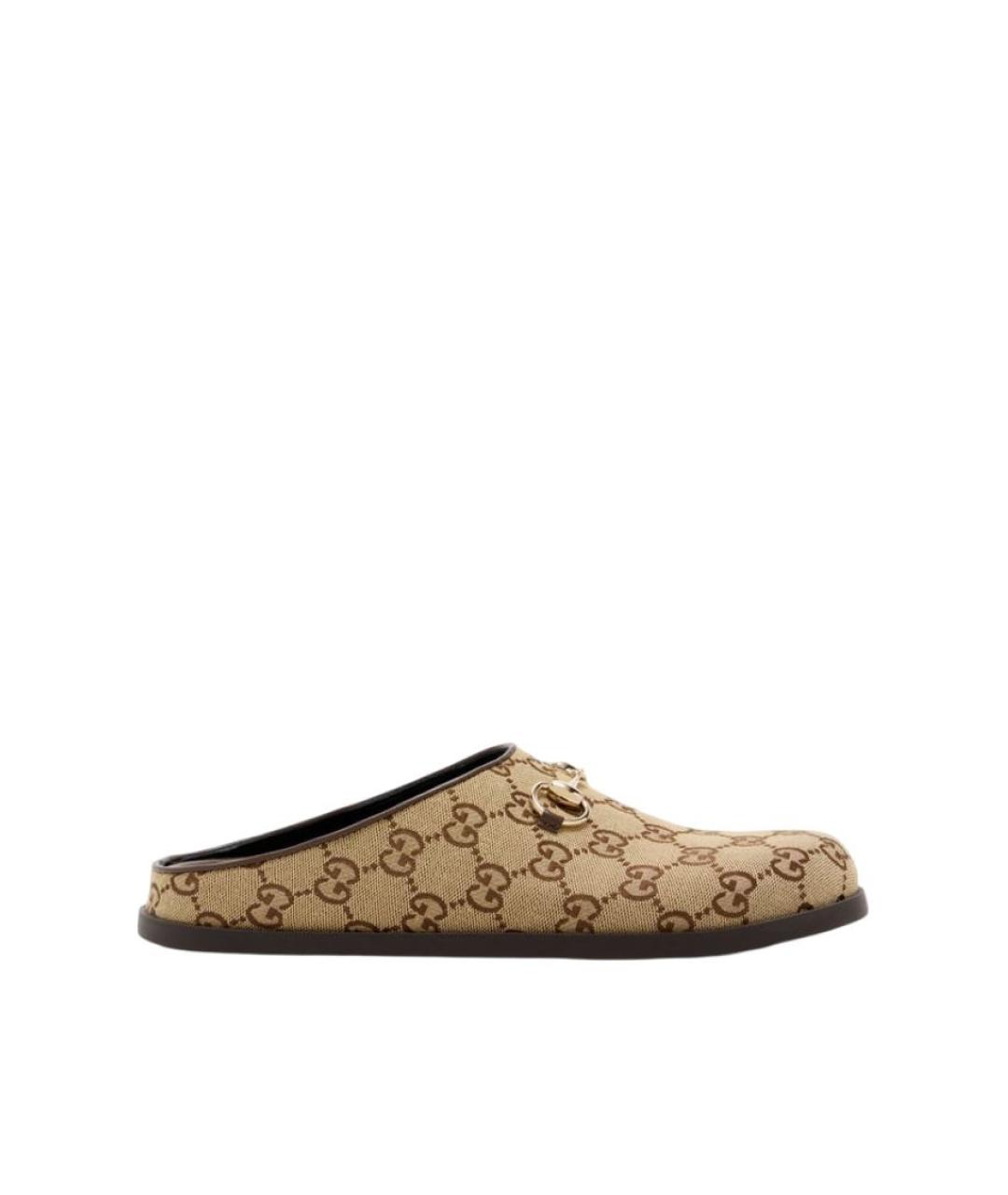 GUCCI Мульти текстильные мюли, фото 1