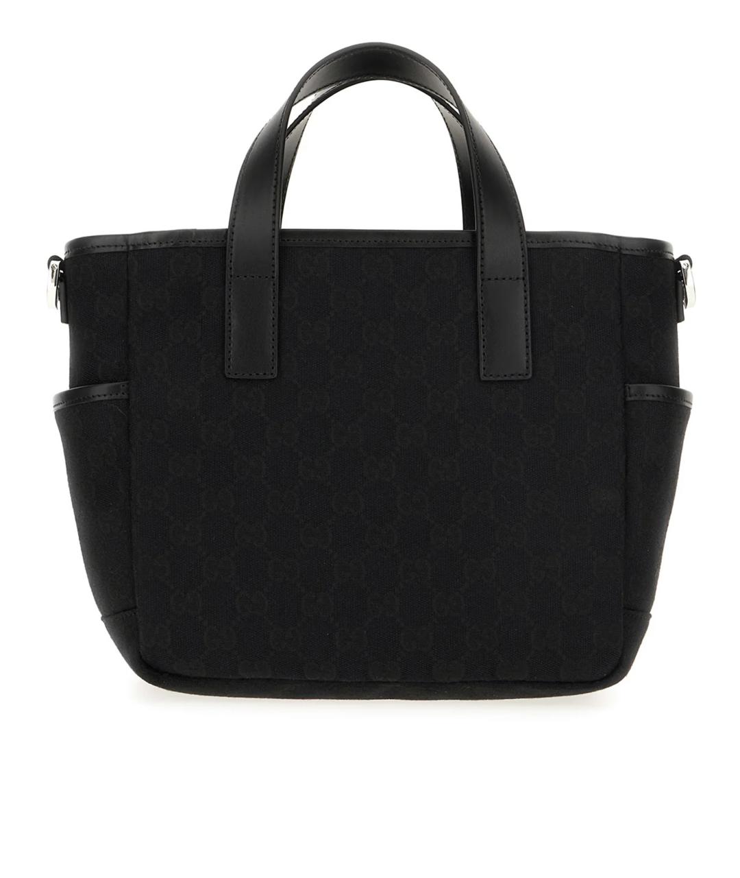 GUCCI Черная сумка тоут, фото 3