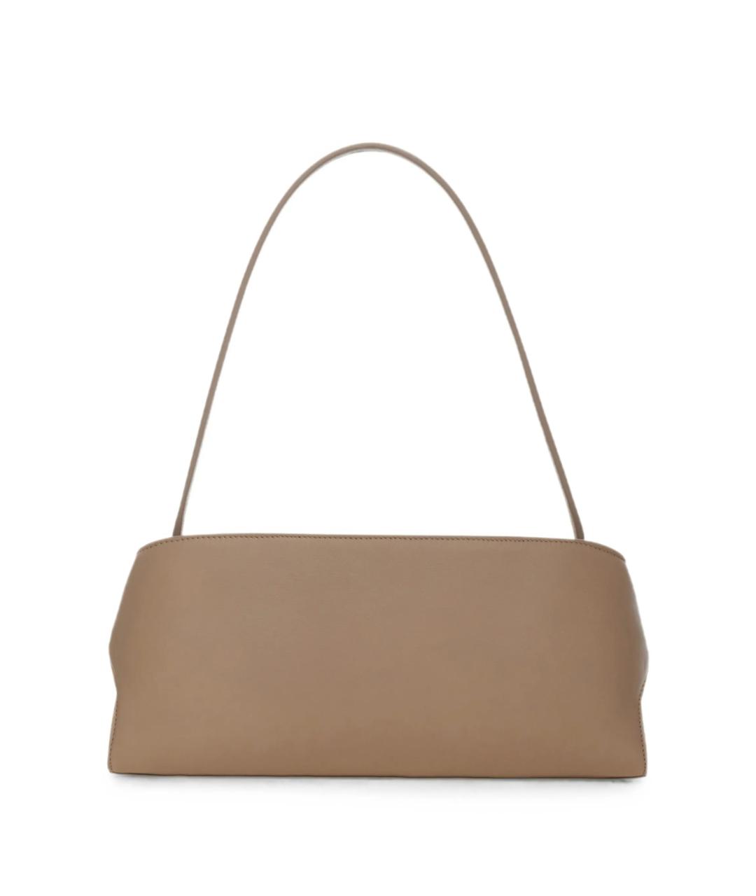 FERRAGAMO Коричневая кожаная сумка через плечо, фото 4
