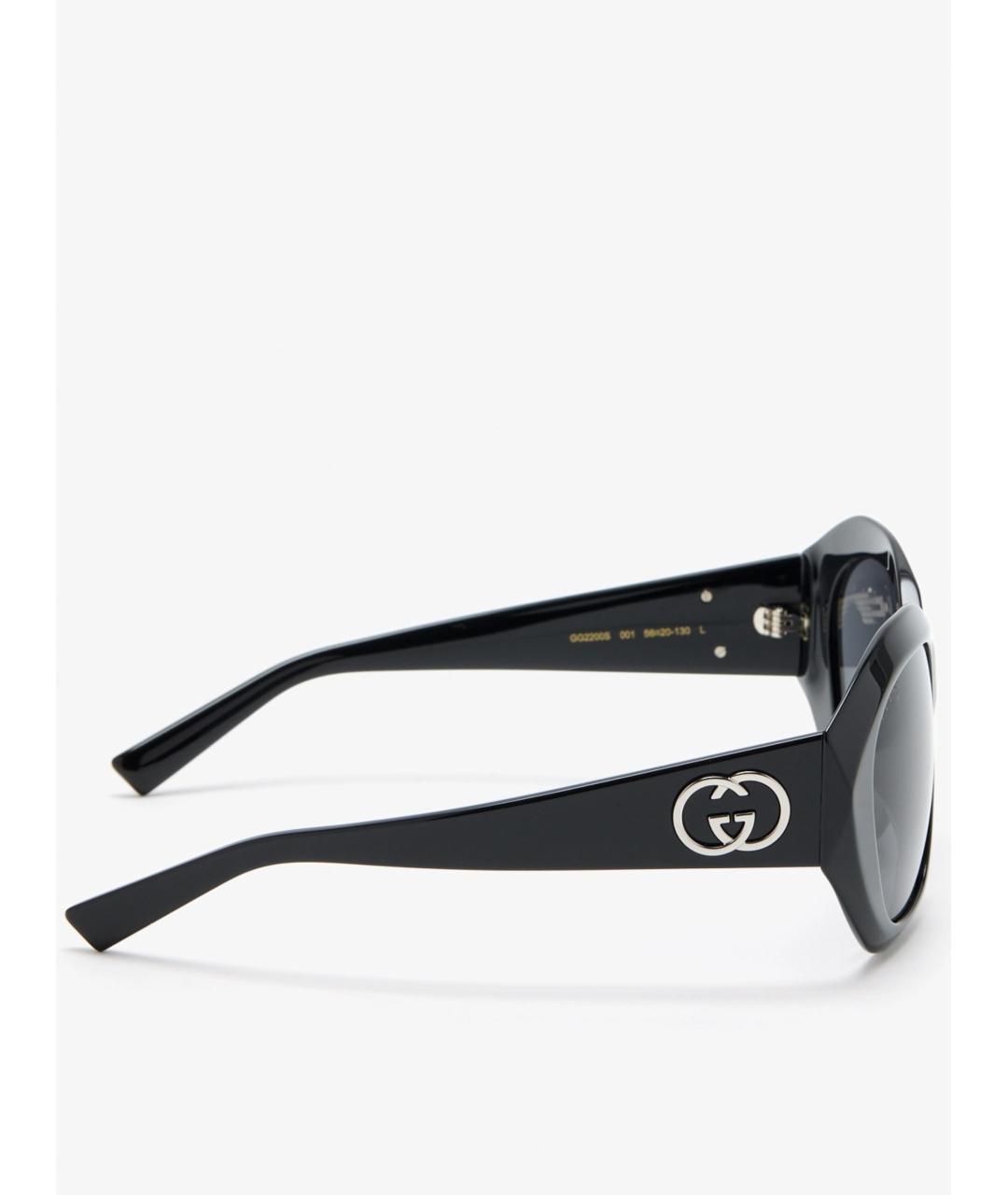 GUCCI Черные солнцезащитные очки, фото 3