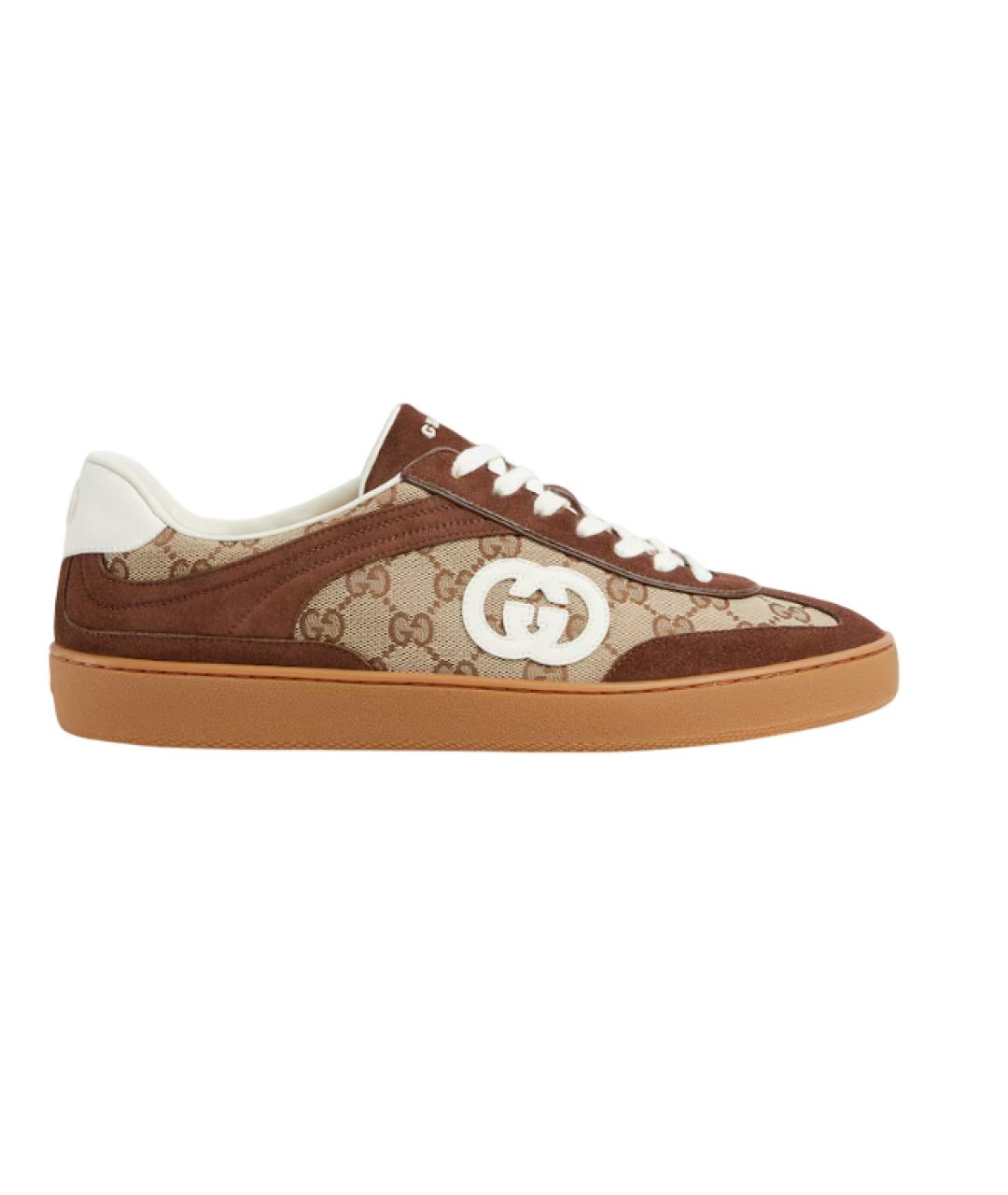GUCCI Мульти кожаные низкие кроссовки / кеды, фото 1