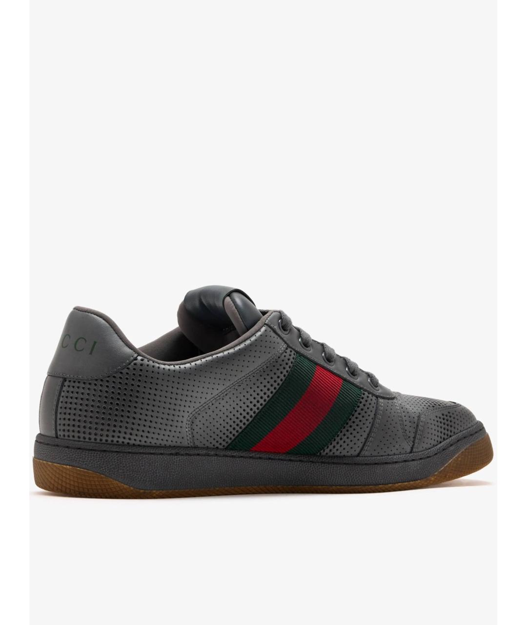 GUCCI Мульти кожаные низкие кроссовки / кеды, фото 3
