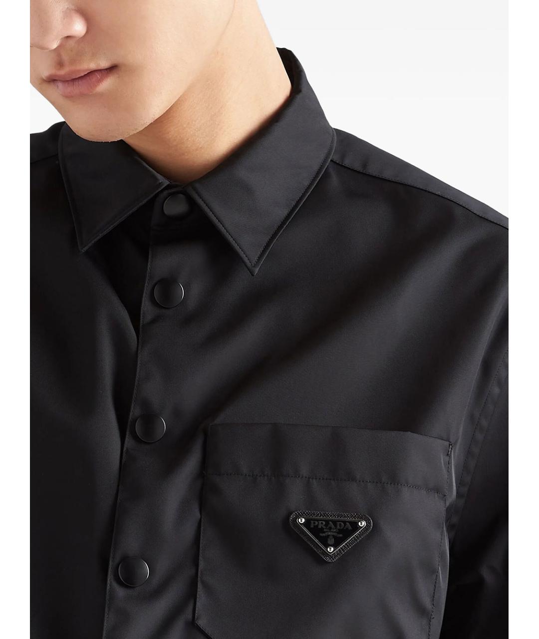 PRADA Черная кэжуал рубашка, фото 4
