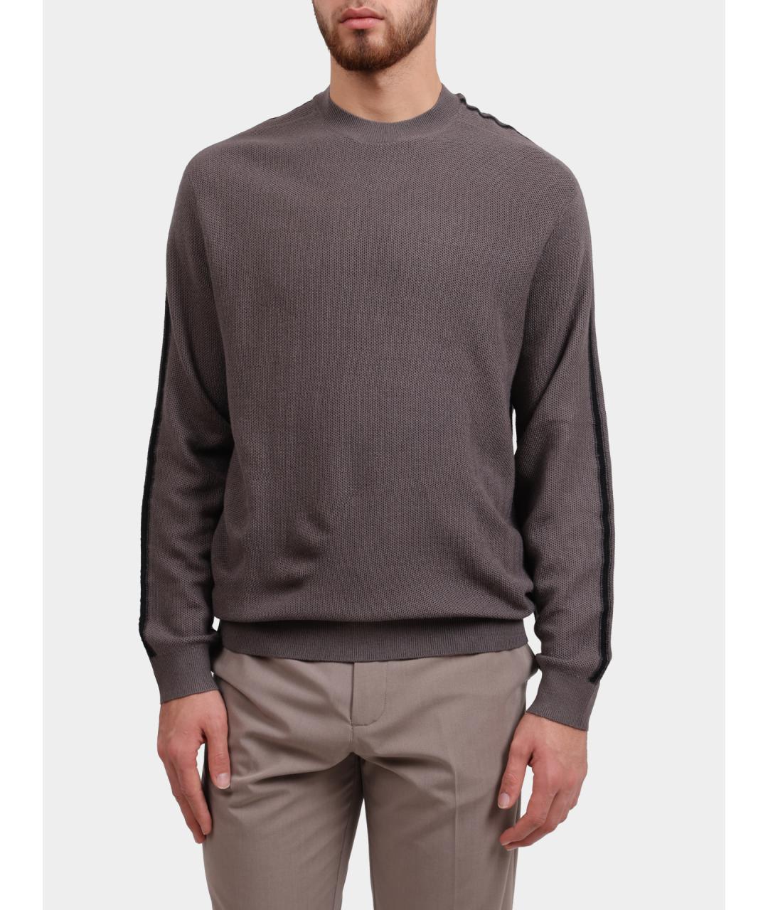 ARMANI EXCHANGE Серый джемпер / свитер, фото 5