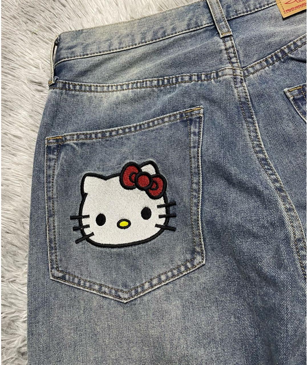 BAPE Синие джинсы, фото 6