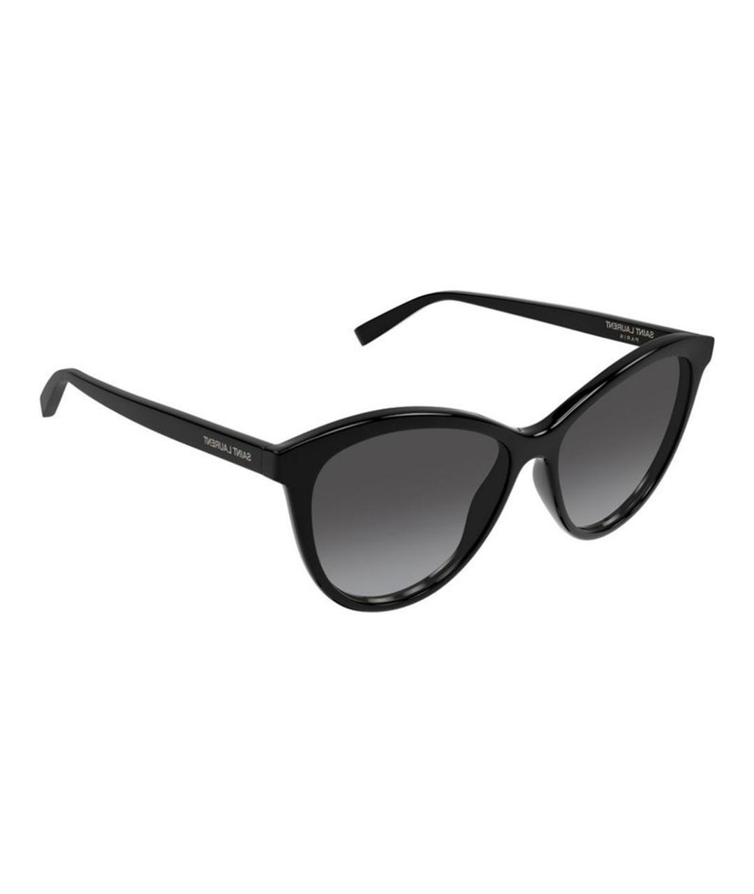 SAINT LAURENT Черные солнцезащитные очки, фото 1