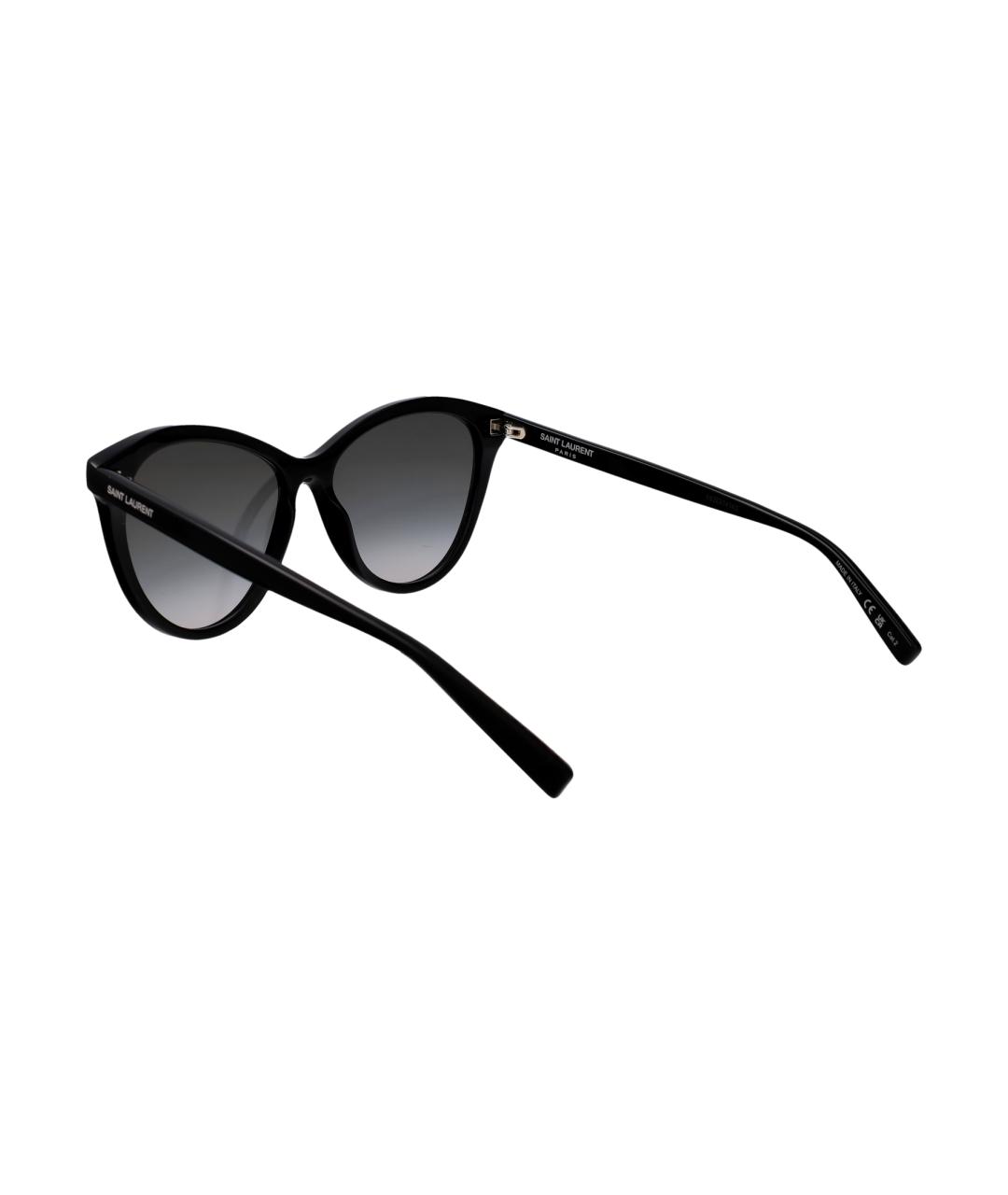 SAINT LAURENT Черные солнцезащитные очки, фото 4