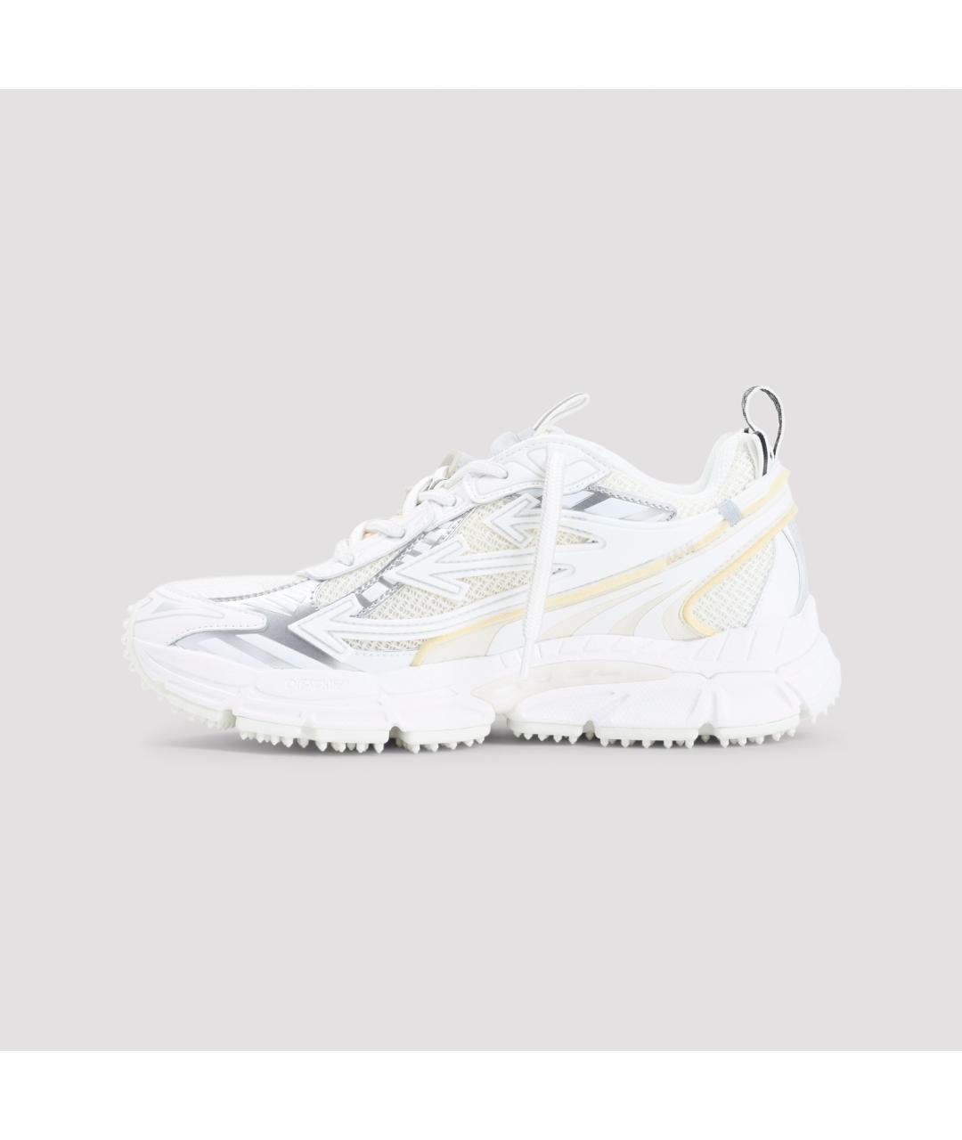 OFF-WHITE Белые синтетические кроссовки, фото 2