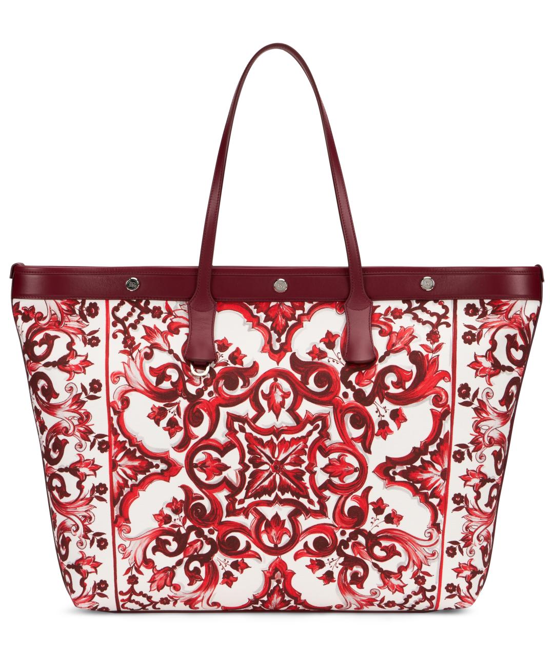 DOLCE&GABBANA Мульти хлопковая сумка тоут, фото 1