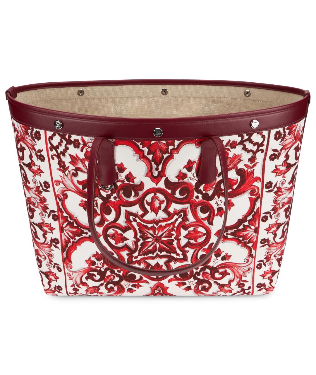 DOLCE&GABBANA Мульти хлопковая сумка тоут, фото 3
