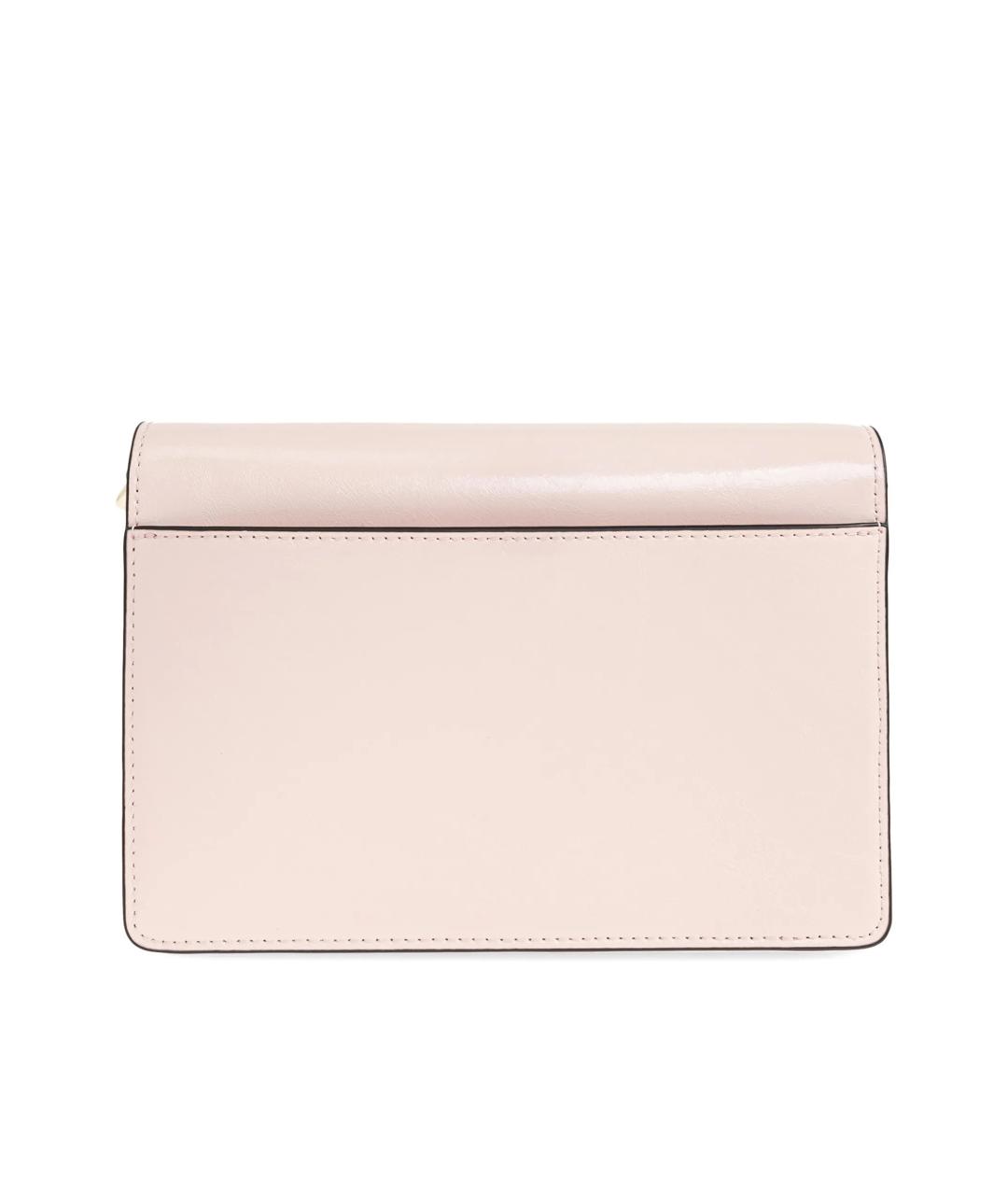 FURLA Розовая кожаная сумка через плечо, фото 3