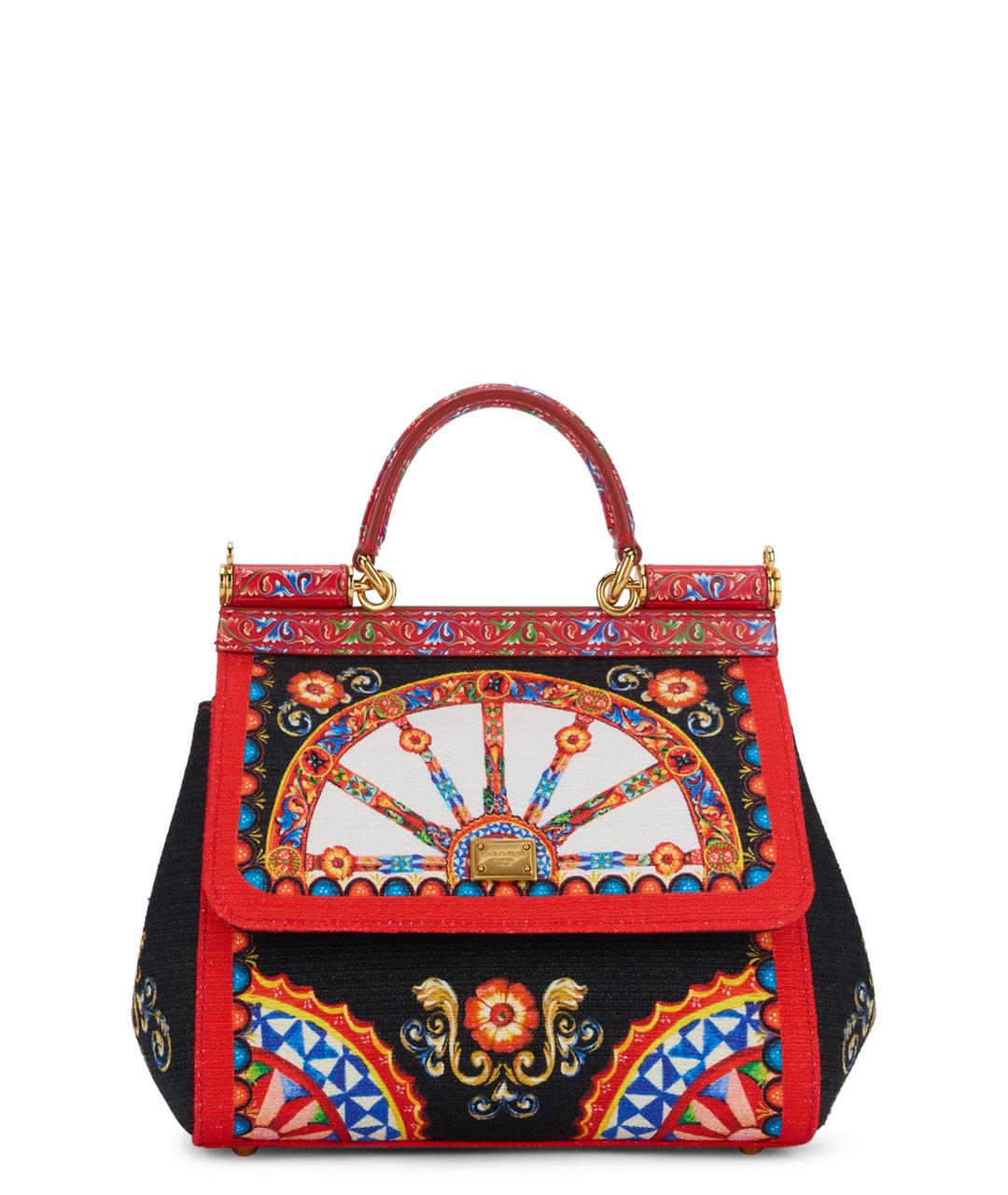 DOLCE&GABBANA Мульти хлопковая сумка через плечо, фото 1