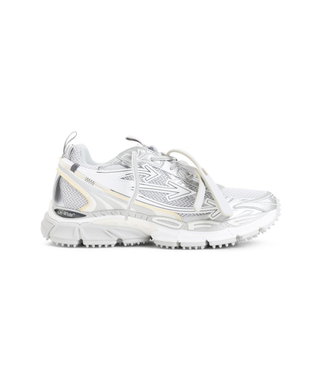 OFF-WHITE Серые синтетические кроссовки, фото 1
