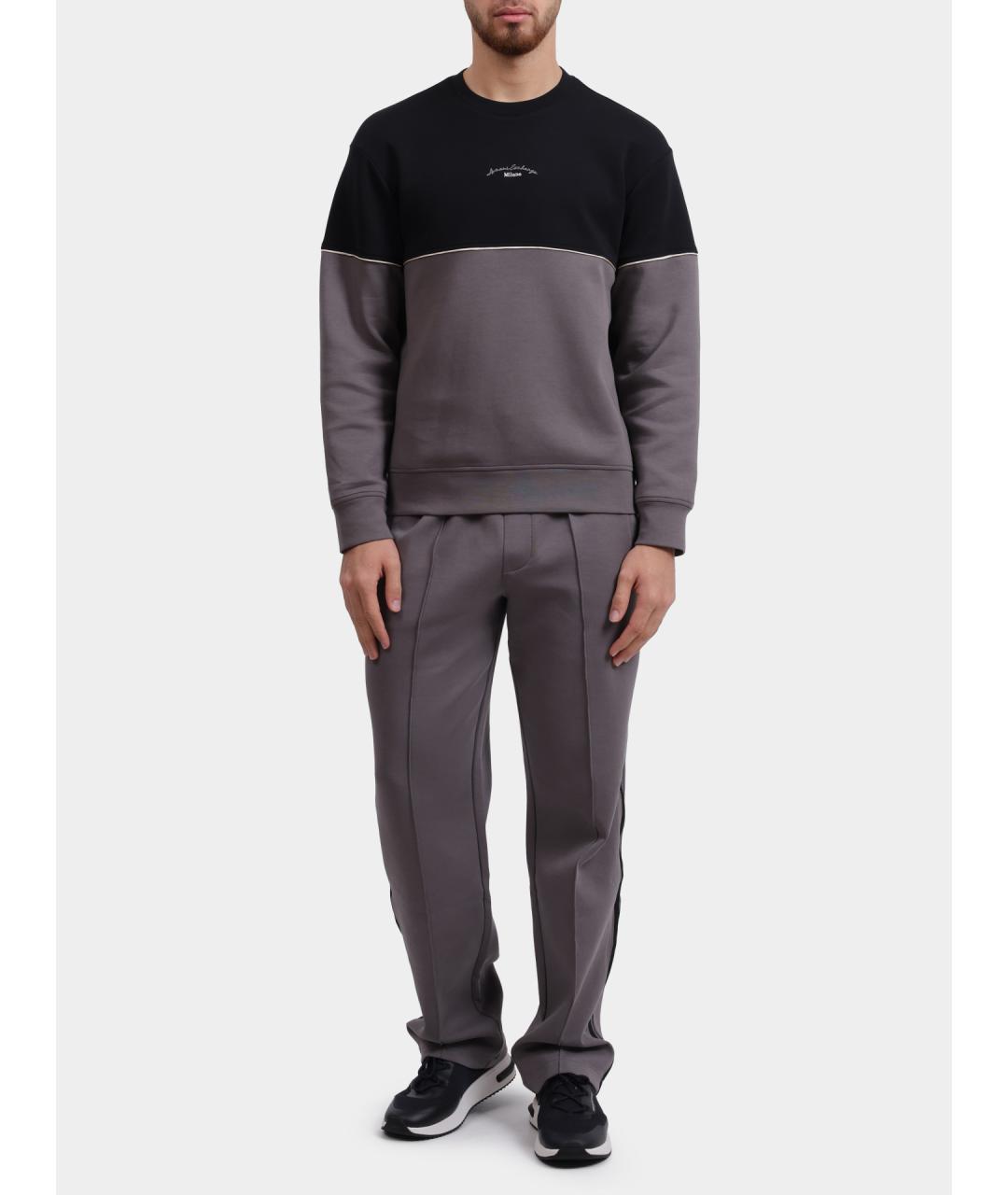 ARMANI EXCHANGE Серые повседневные брюки, фото 2