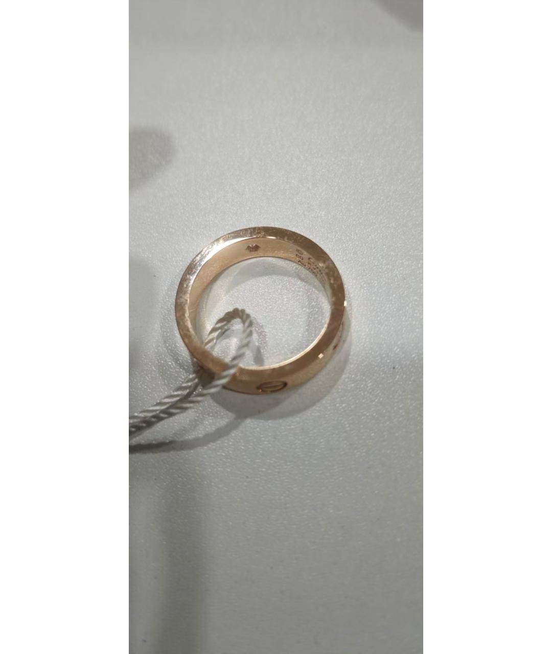 CARTIER Золотое кольцо из розового золота, фото 5