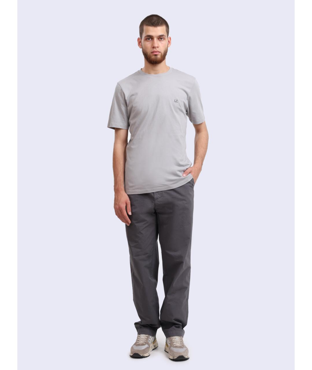 CP COMPANY Серые повседневные брюки, фото 2