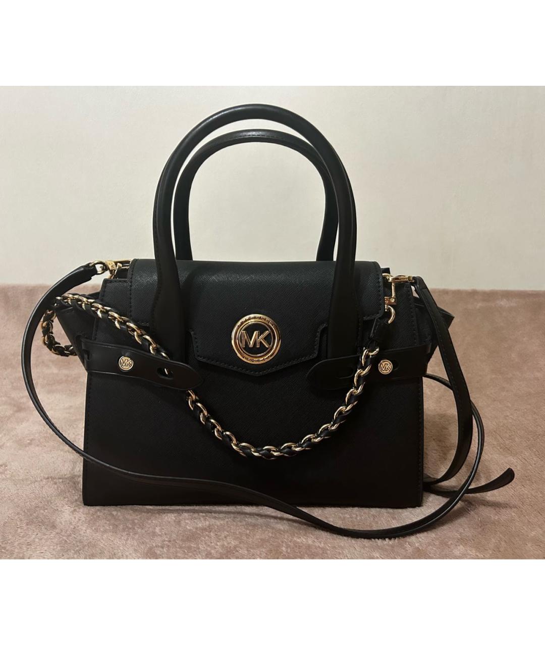 MICHAEL KORS Черная сумка с короткими ручками, фото 9