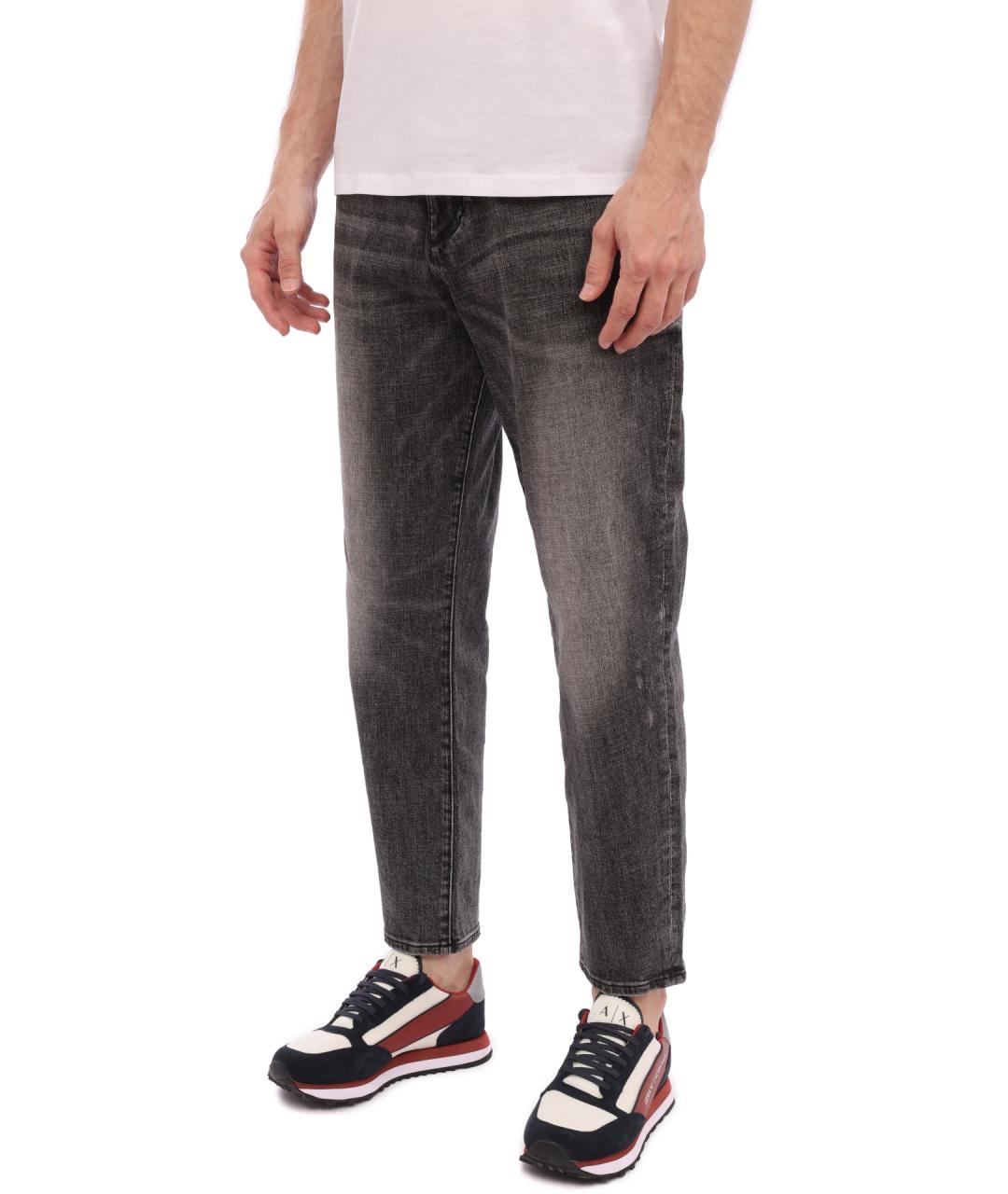 ARMANI EXCHANGE Серые прямые джинсы, фото 3