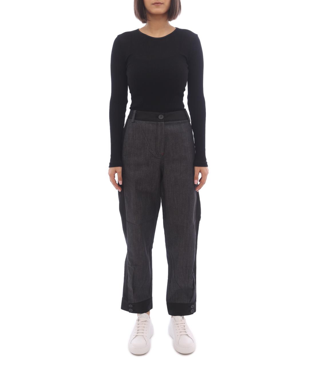 ARMANI EXCHANGE Серые прямые брюки, фото 5