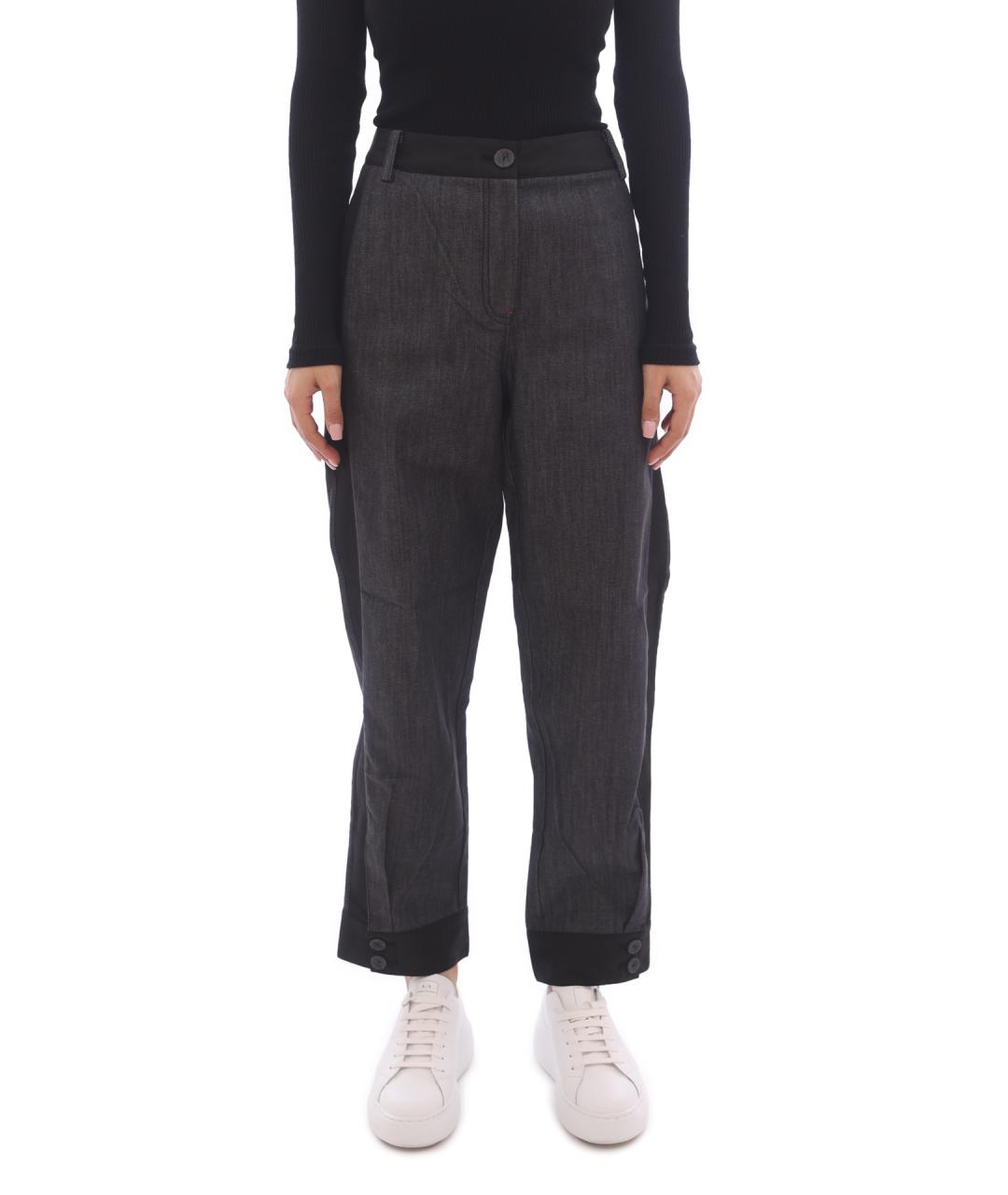 ARMANI EXCHANGE Серые прямые брюки, фото 1