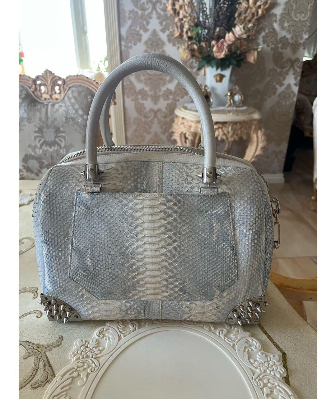 PHILIPP PLEIN Сумка с короткими ручками из экзотической кожи, фото 2