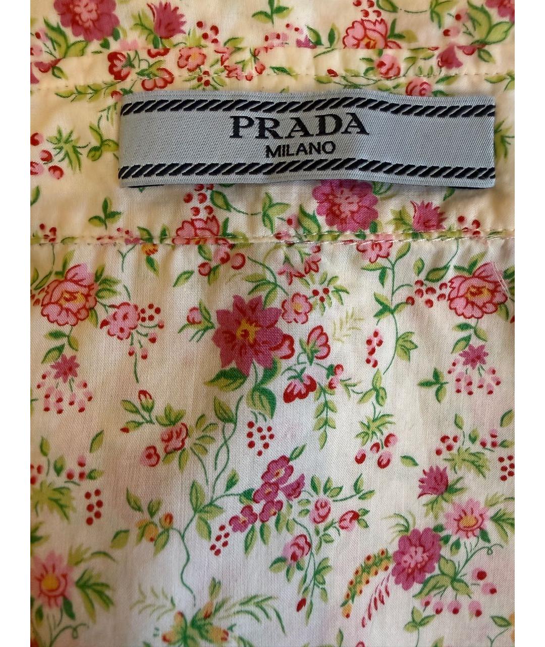 PRADA Хлопковая рубашка, фото 4