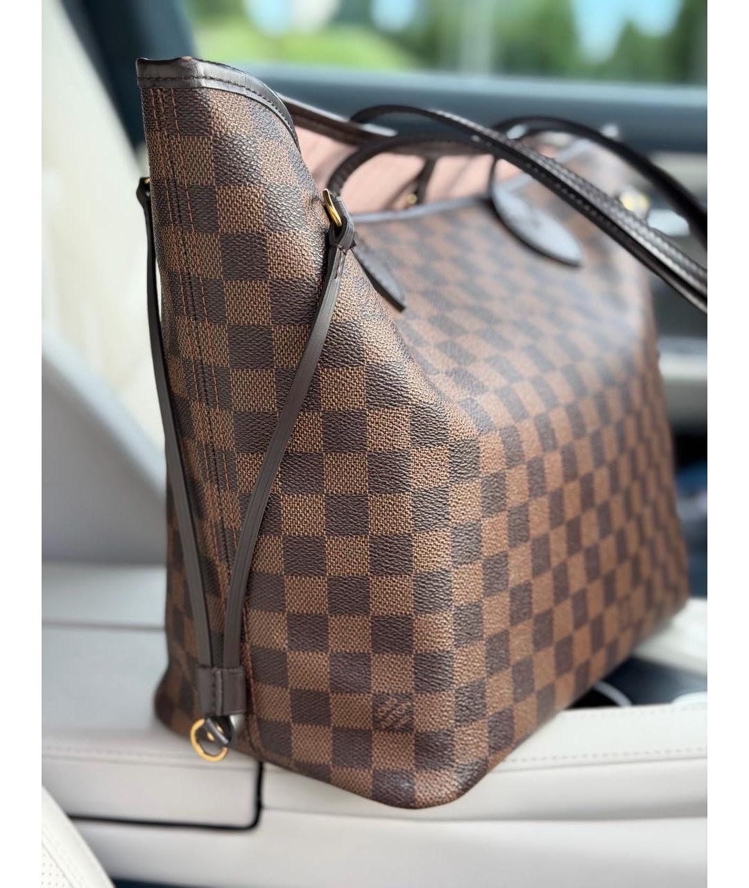 LOUIS VUITTON Коричневая сумка тоут, фото 2