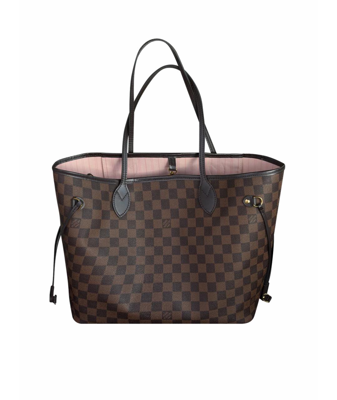 LOUIS VUITTON Коричневая сумка тоут, фото 1