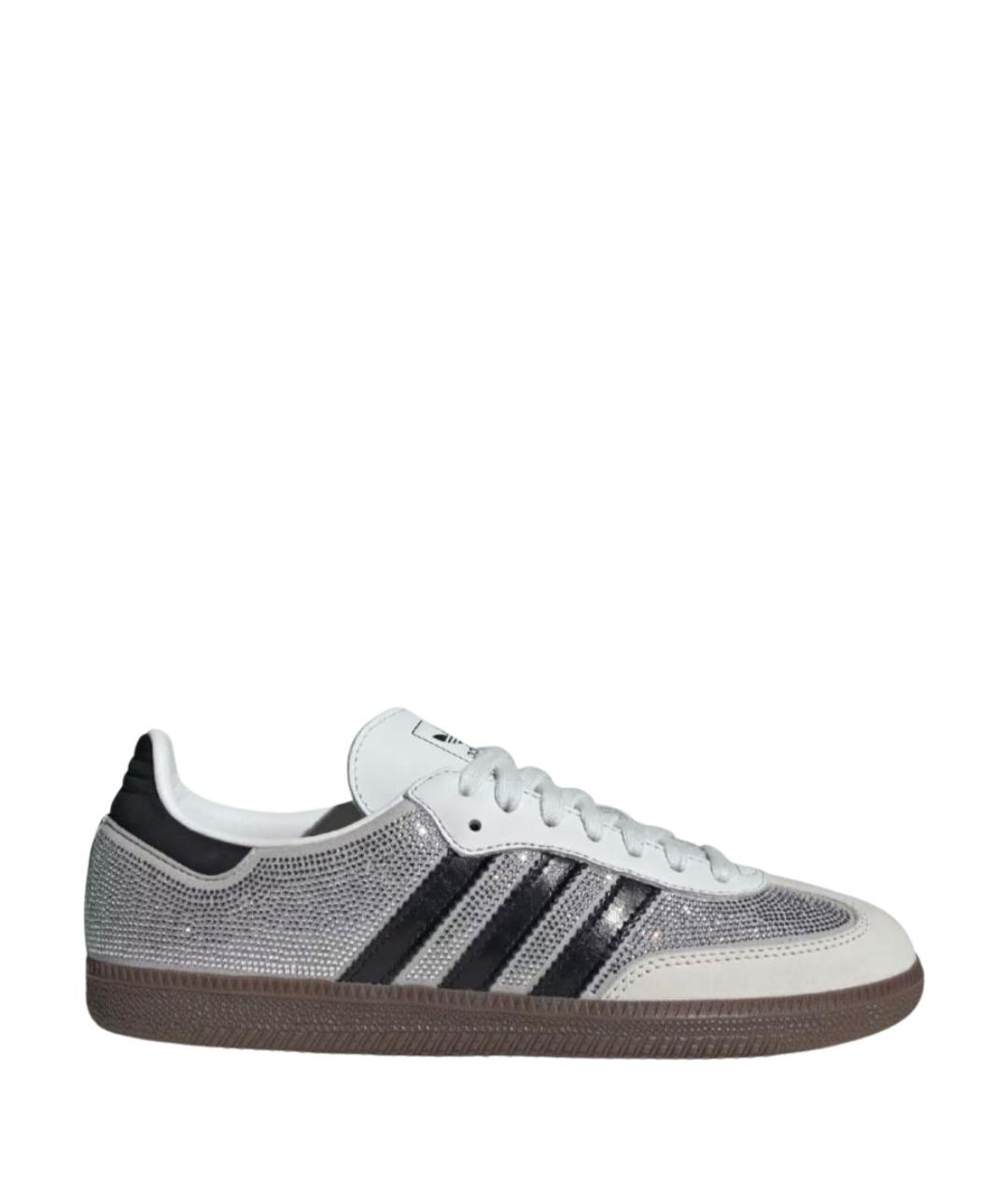 ADIDAS Белые замшевые кеды, фото 1