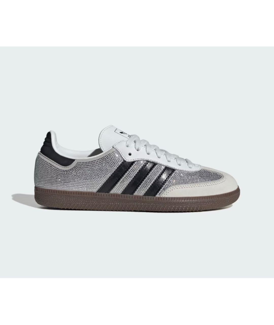 ADIDAS Белые замшевые кеды, фото 7