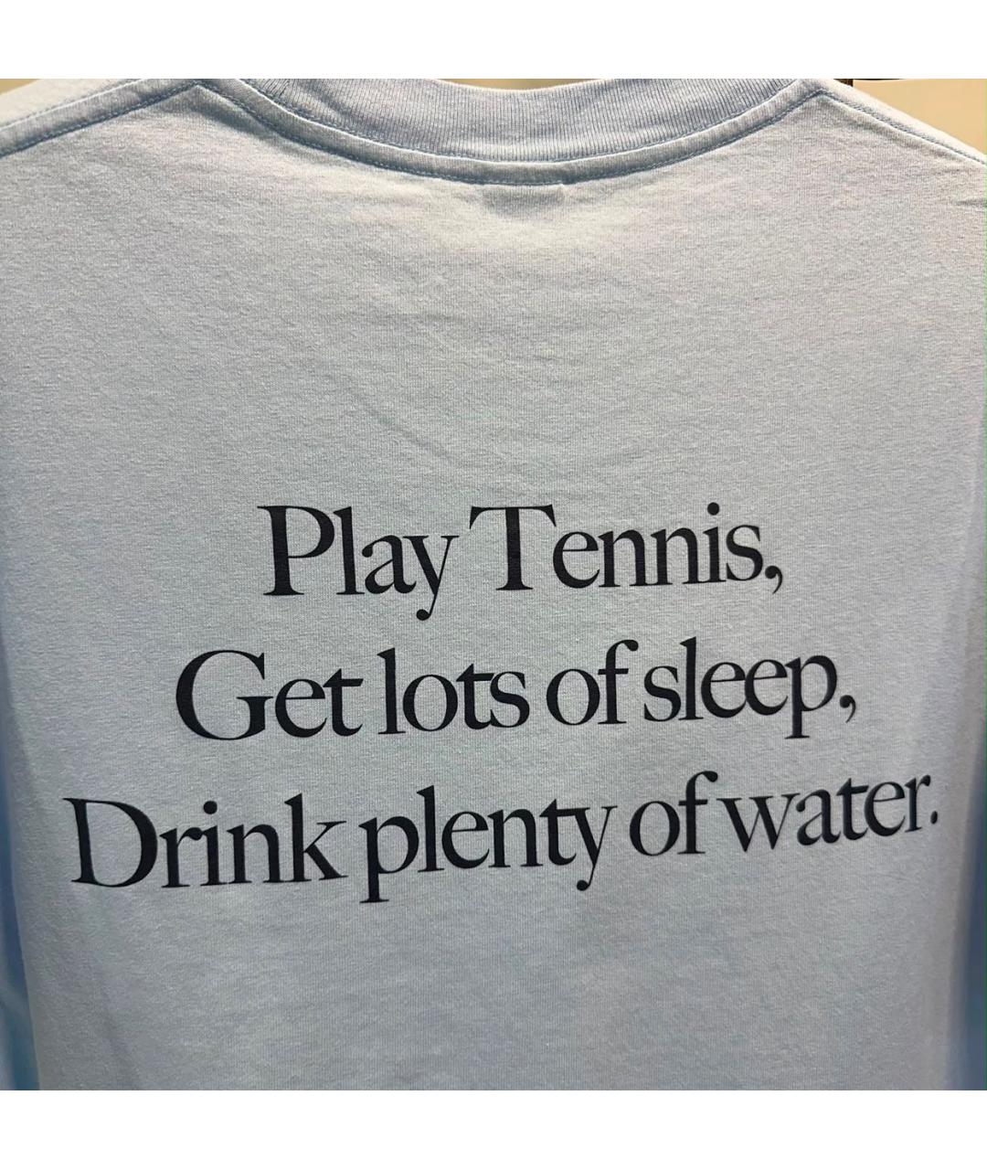 SPORTY AND RICH Голубой хлопковый спортивные костюмы, фото 4