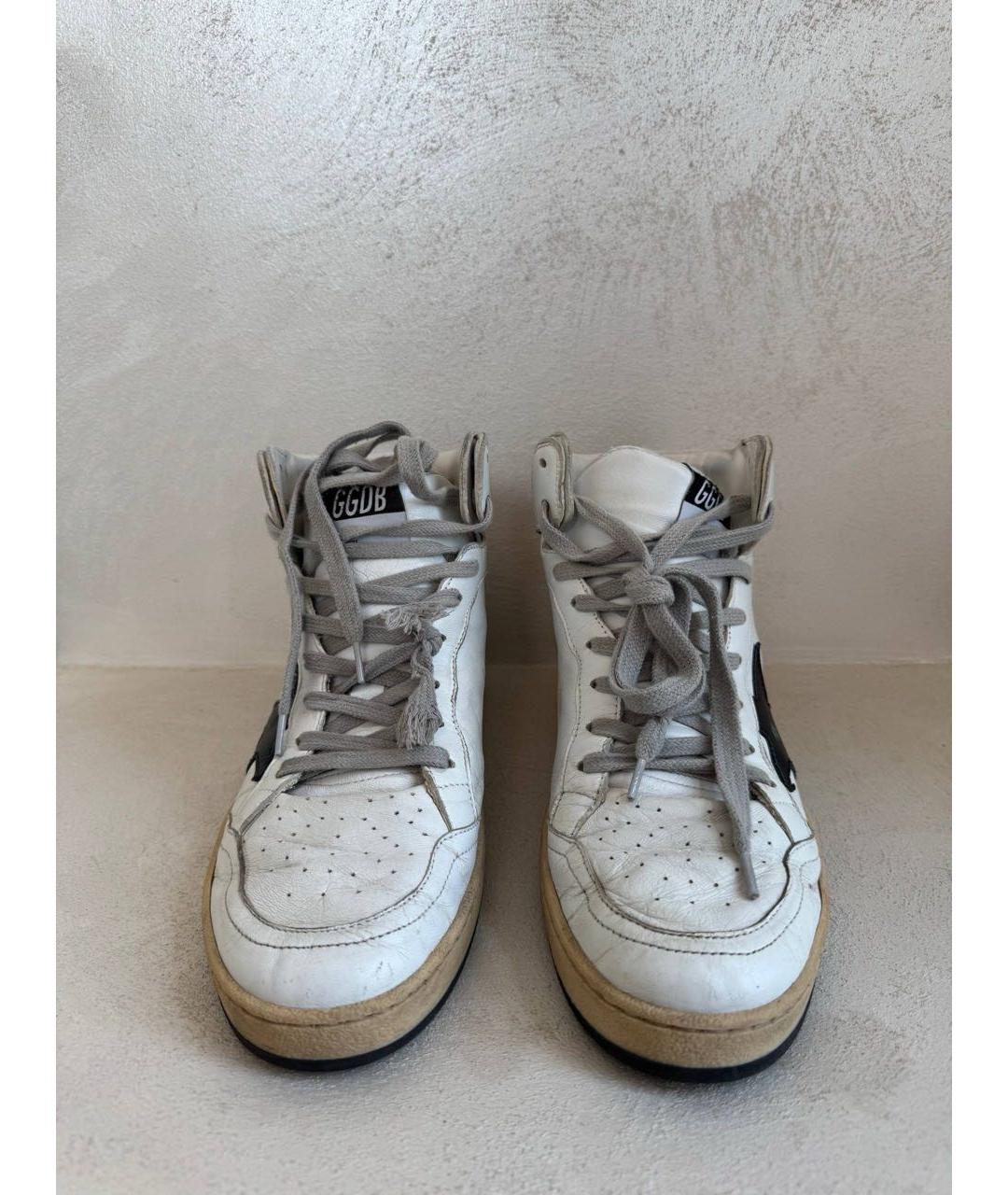 GOLDEN GOOSE Белые высокие кроссовки / кеды, фото 2