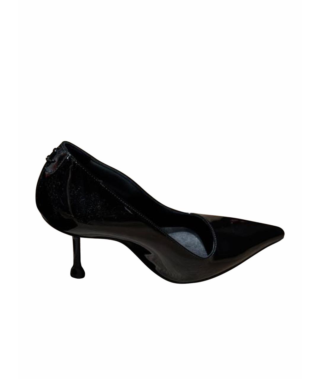 JIMMY CHOO Черные туфли из лакированной кожи, фото 1
