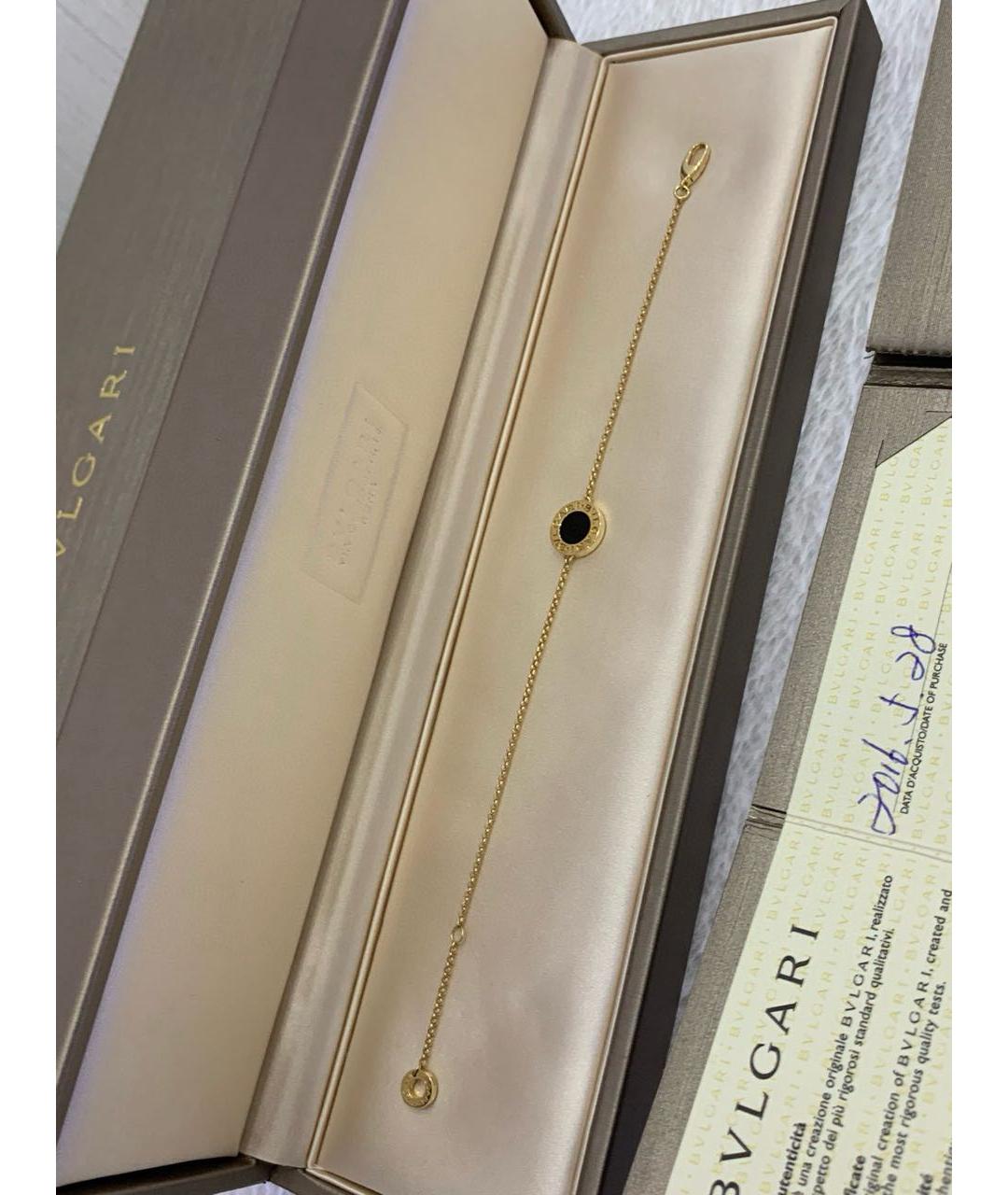 BVLGARI Золотой браслет из желтого золота, фото 4