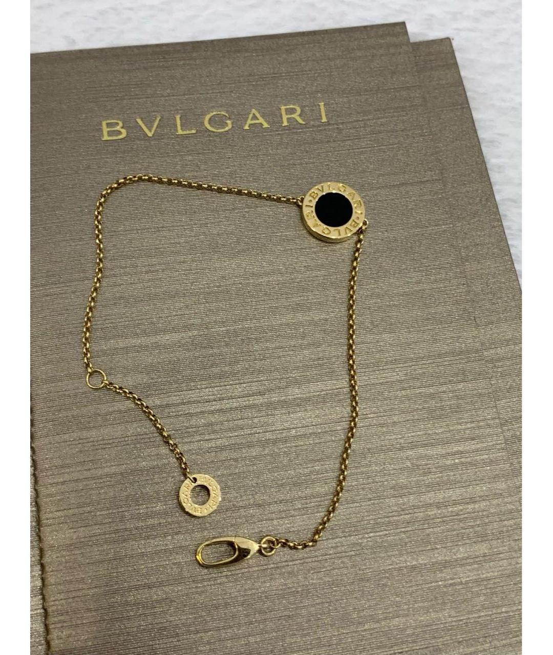 BVLGARI Золотой браслет из желтого золота, фото 3