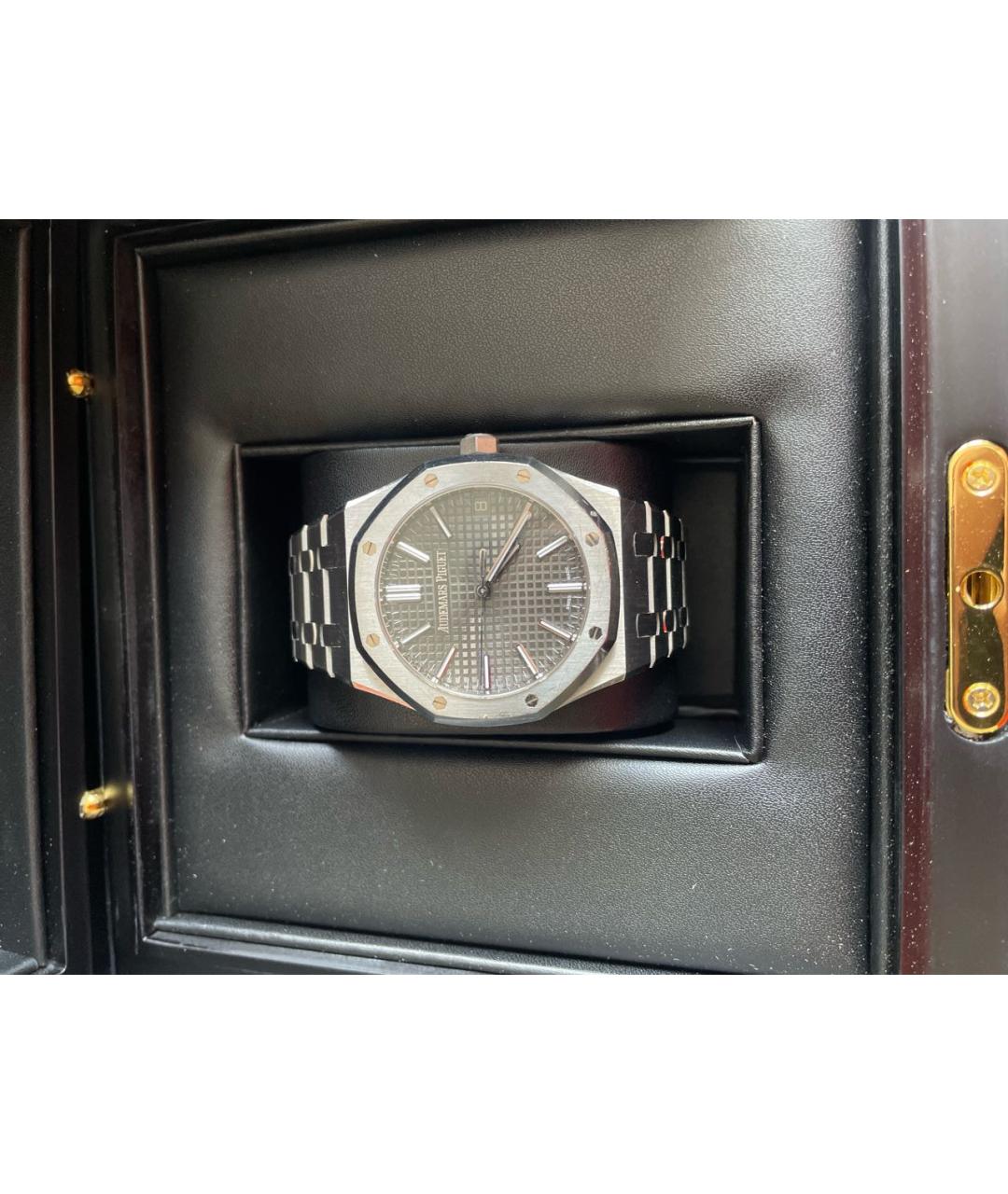 Audemars Piguet Серебряные стальные часы, фото 5