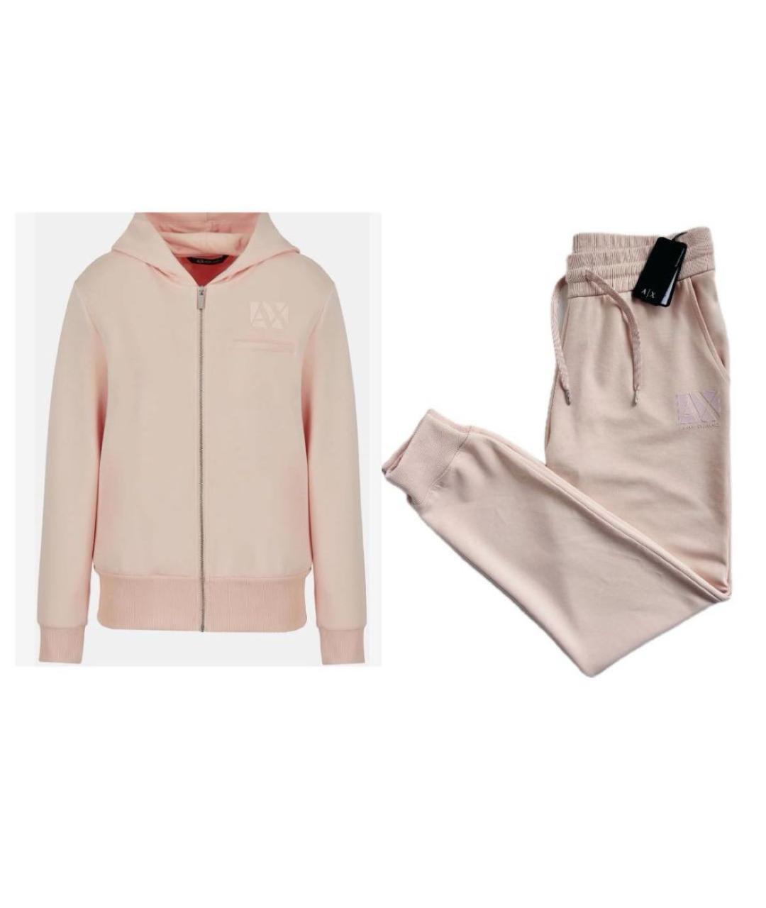 ARMANI EXCHANGE Розовый спортивные костюмы, фото 7