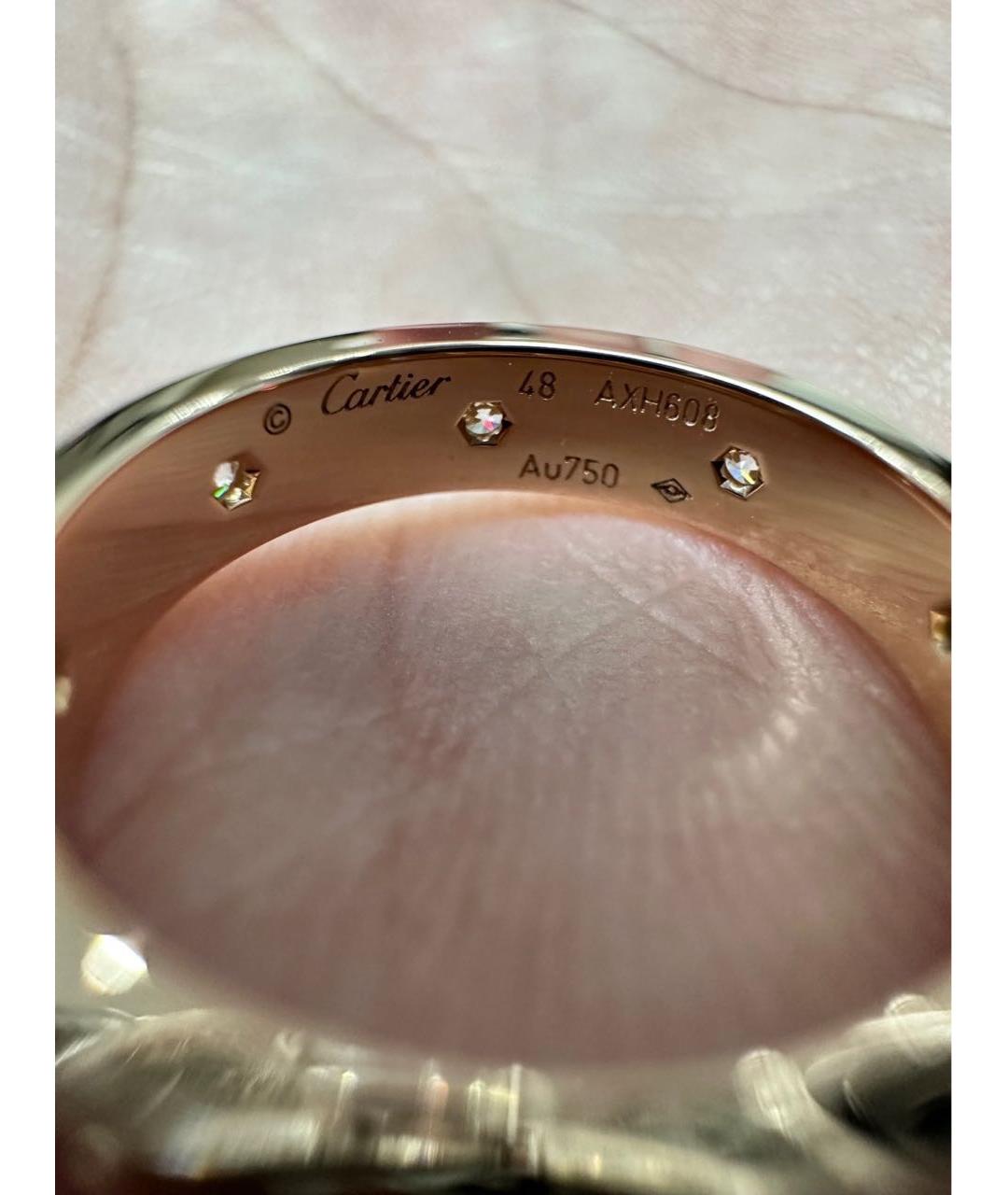 CARTIER Золотое кольцо из розового золота, фото 5
