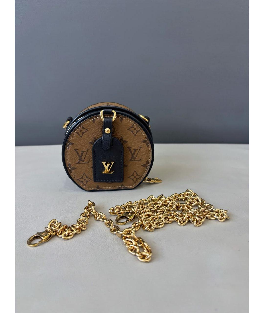 LOUIS VUITTON Коричневая сумка через плечо, фото 8