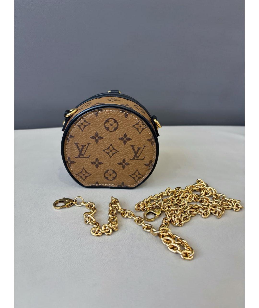 LOUIS VUITTON Коричневая сумка через плечо, фото 4