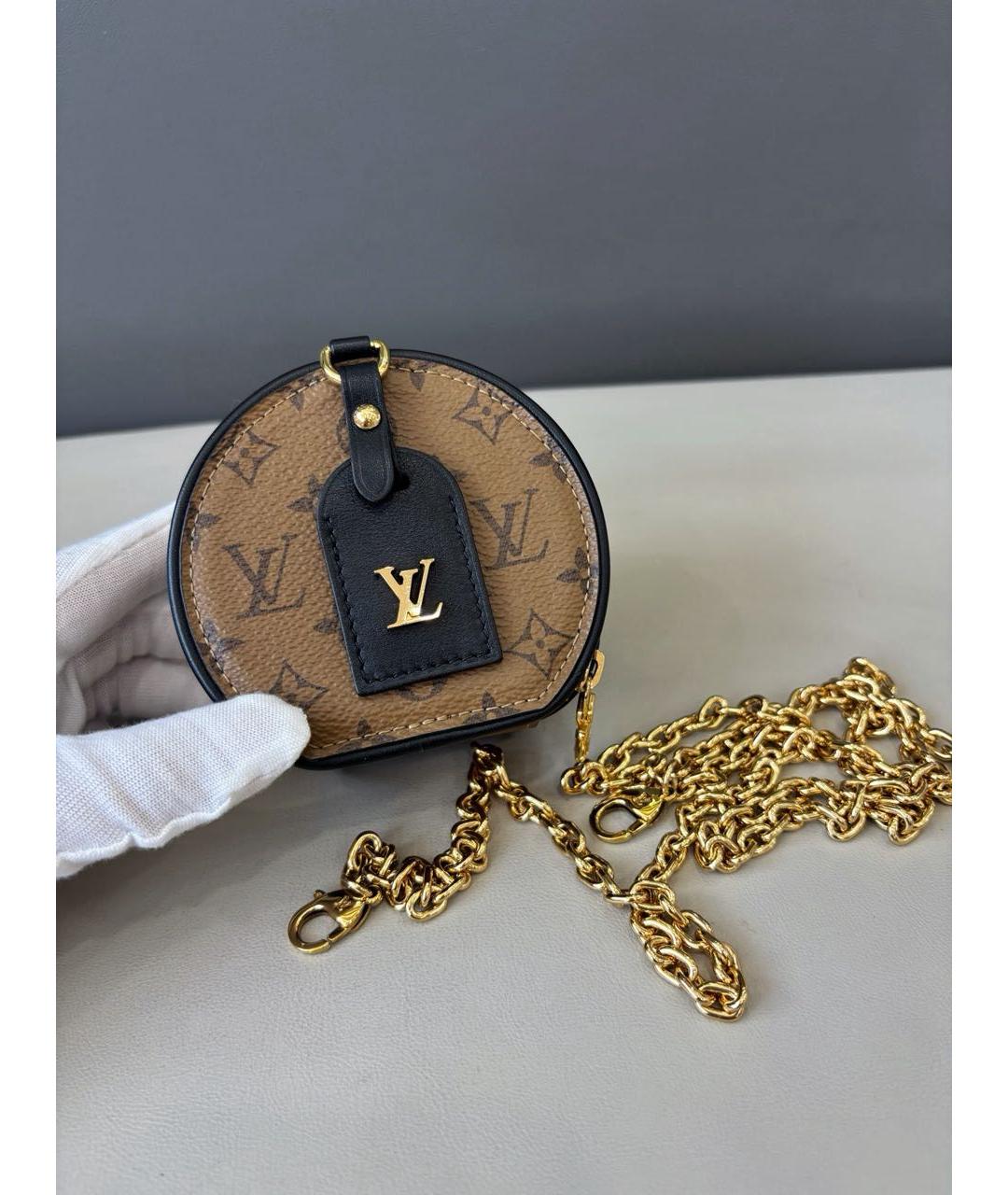 LOUIS VUITTON Коричневая сумка через плечо, фото 2