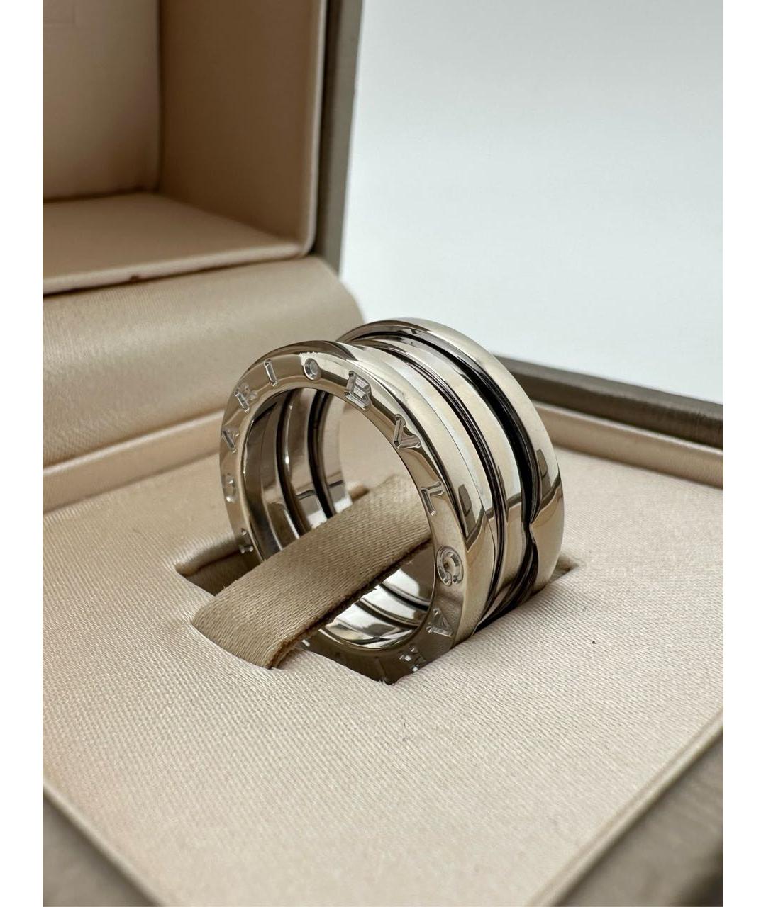 BVLGARI Серебряное кольцо из белого золота, фото 7