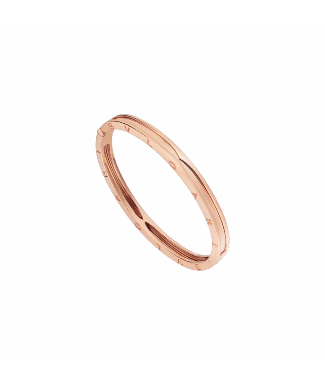 BVLGARI Розовый браслет из розового золота, фото 1