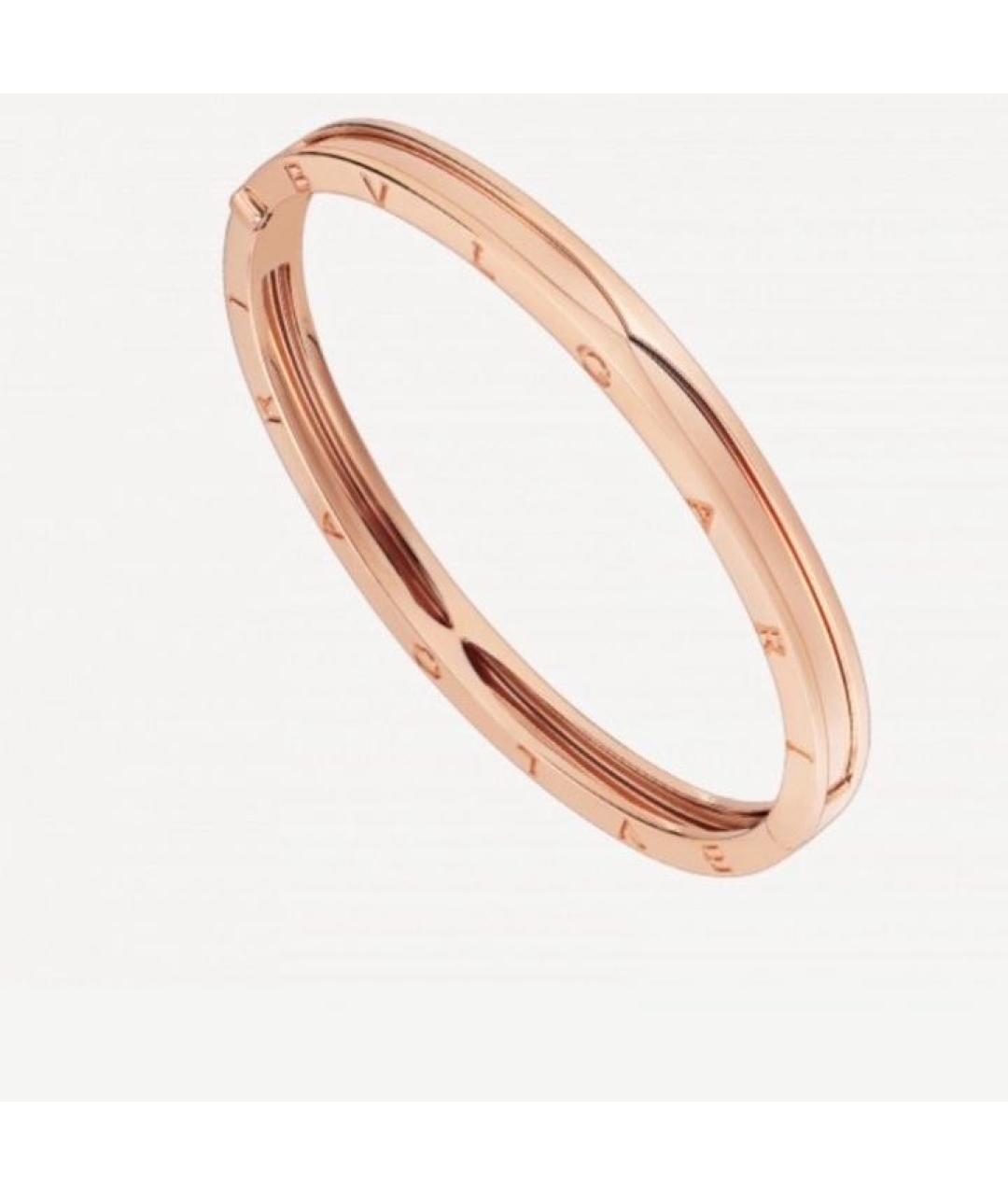 BVLGARI Розовый браслет из розового золота, фото 8