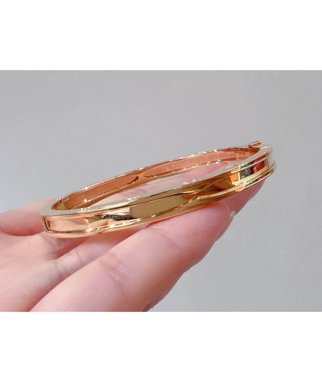 BVLGARI Розовый браслет из розового золота, фото 4