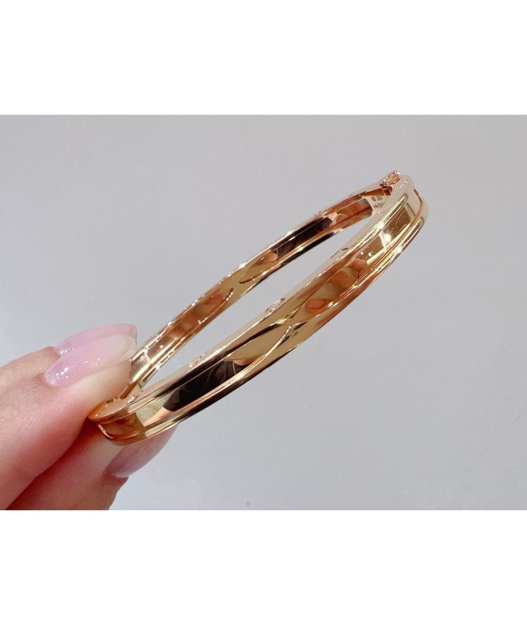 BVLGARI Розовый браслет из розового золота, фото 5