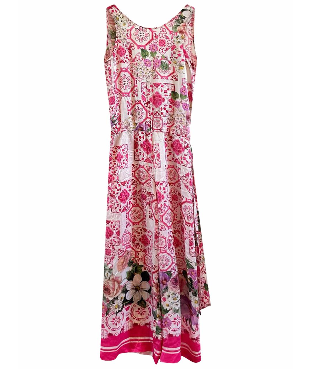 BLUMARINE Мульти шелковый комбинезон, фото 1